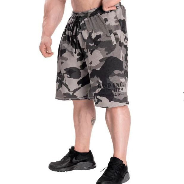 Shorts GASP Utility Camo de Treino Relaxed