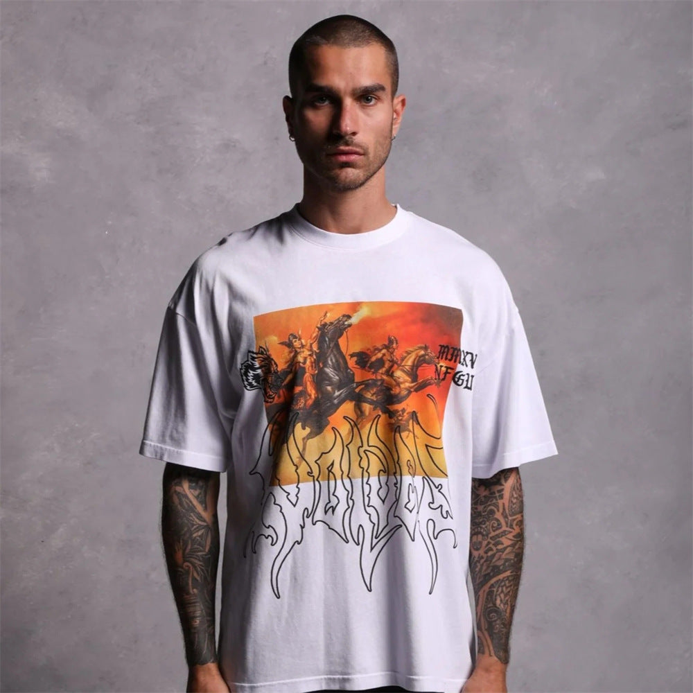 Darc Sport Camiseta Oversized Estampa Épica — 230g Algodão
