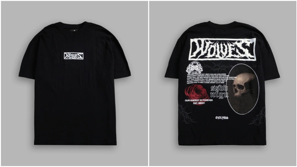 Camiseta Oversized Darc Sport Wolves Dark