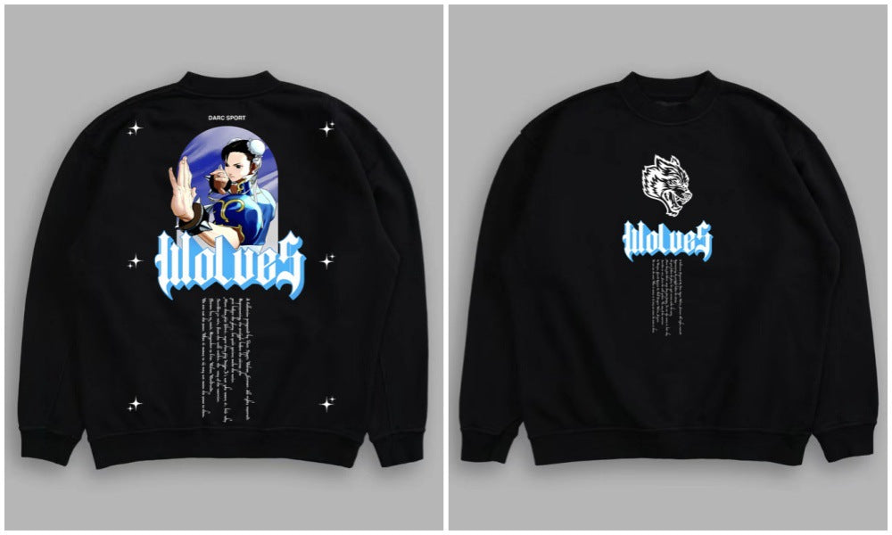Moletom Darc Sport STREET FIGHTER - CHUN-LI "BLUE LIGHTNING"
