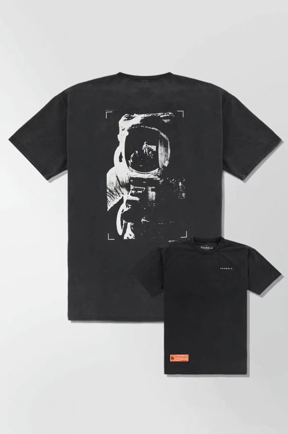 Camiseta Youngla Washed Drip Tee (Day in Heaven)