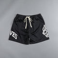 DUAL WLVS FRVR BROLIC TRACK SHORTS