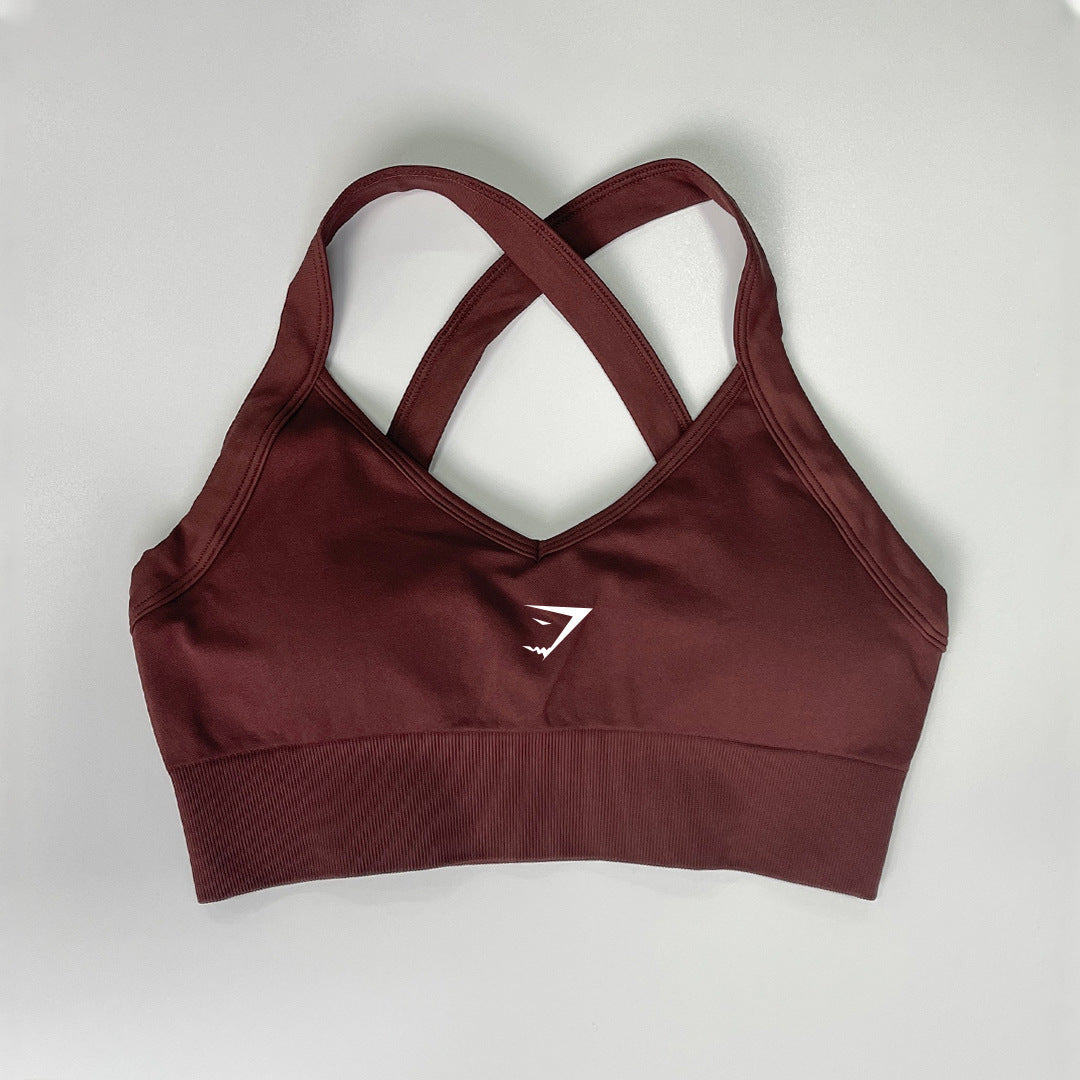 Top  Gymshark Crossback Canelado