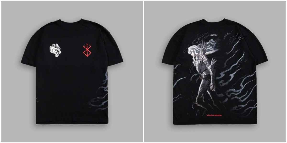 Camiseta Oversized Darc Sport Wolves x Berserk