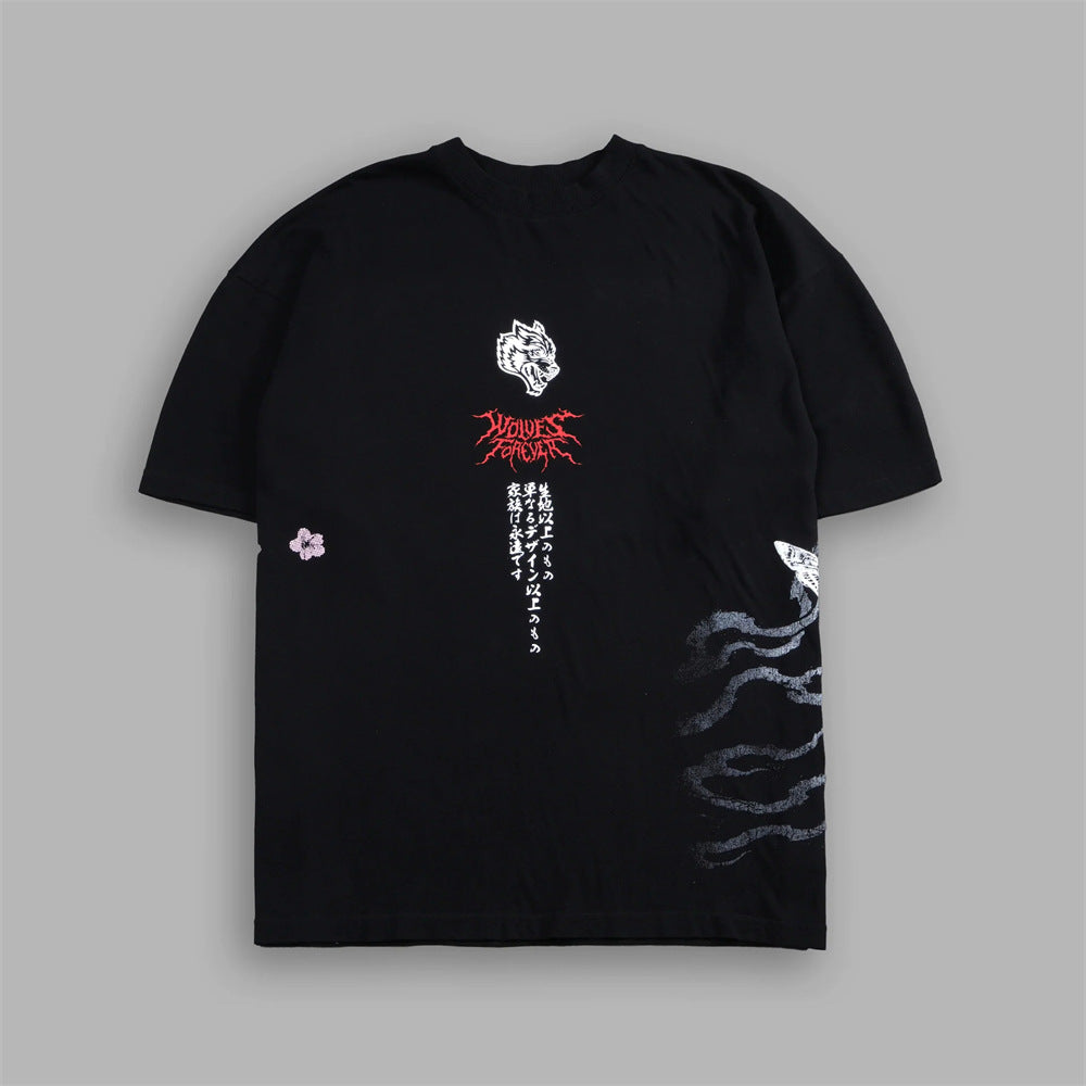 Camiseta Oversized Darc Sport Wolves Forever Oni