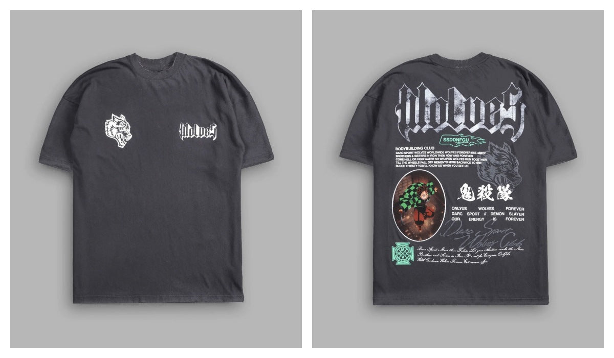 Camiseta Oversized Darc Sport Wolves Club