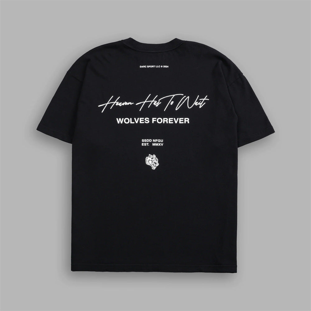Camiseta Oversized Darc Sport Heaven Has To Wait