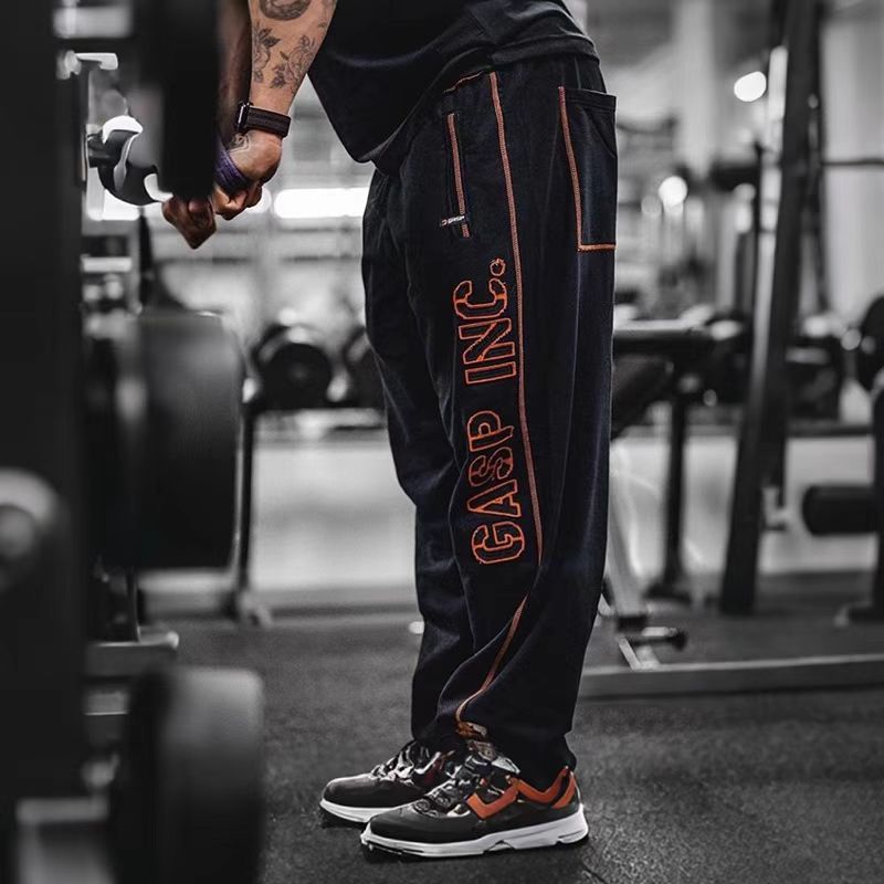 Calça Sweatpants GASP INC. Perna Larga Bodybuilding