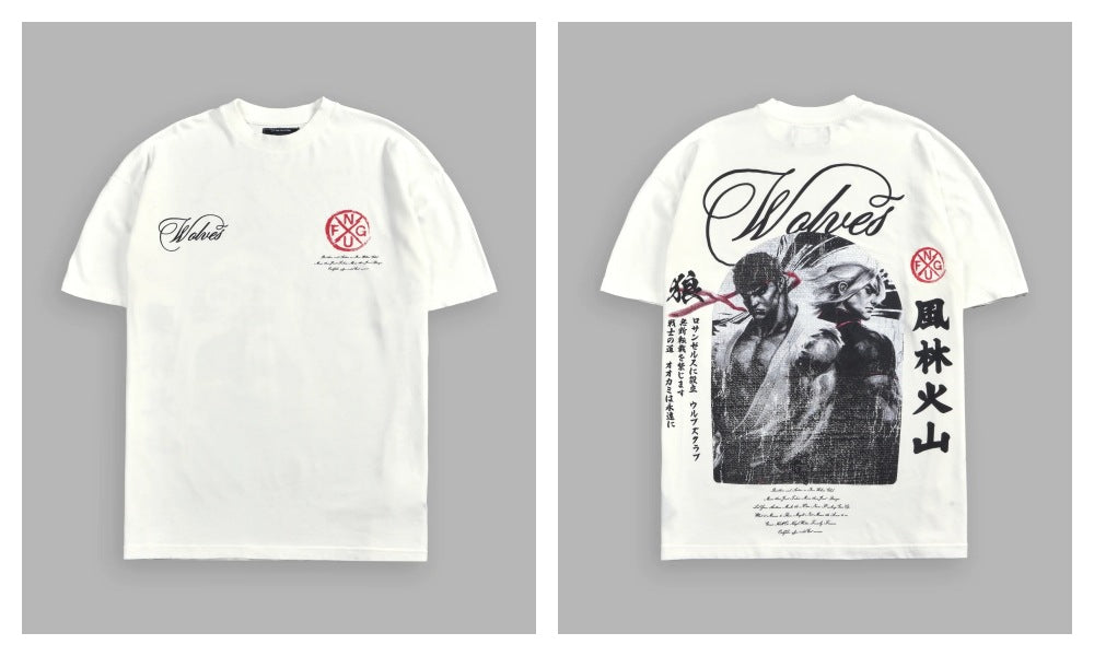 Camiseta Oversized Darc Sport Wolves Furinkazan