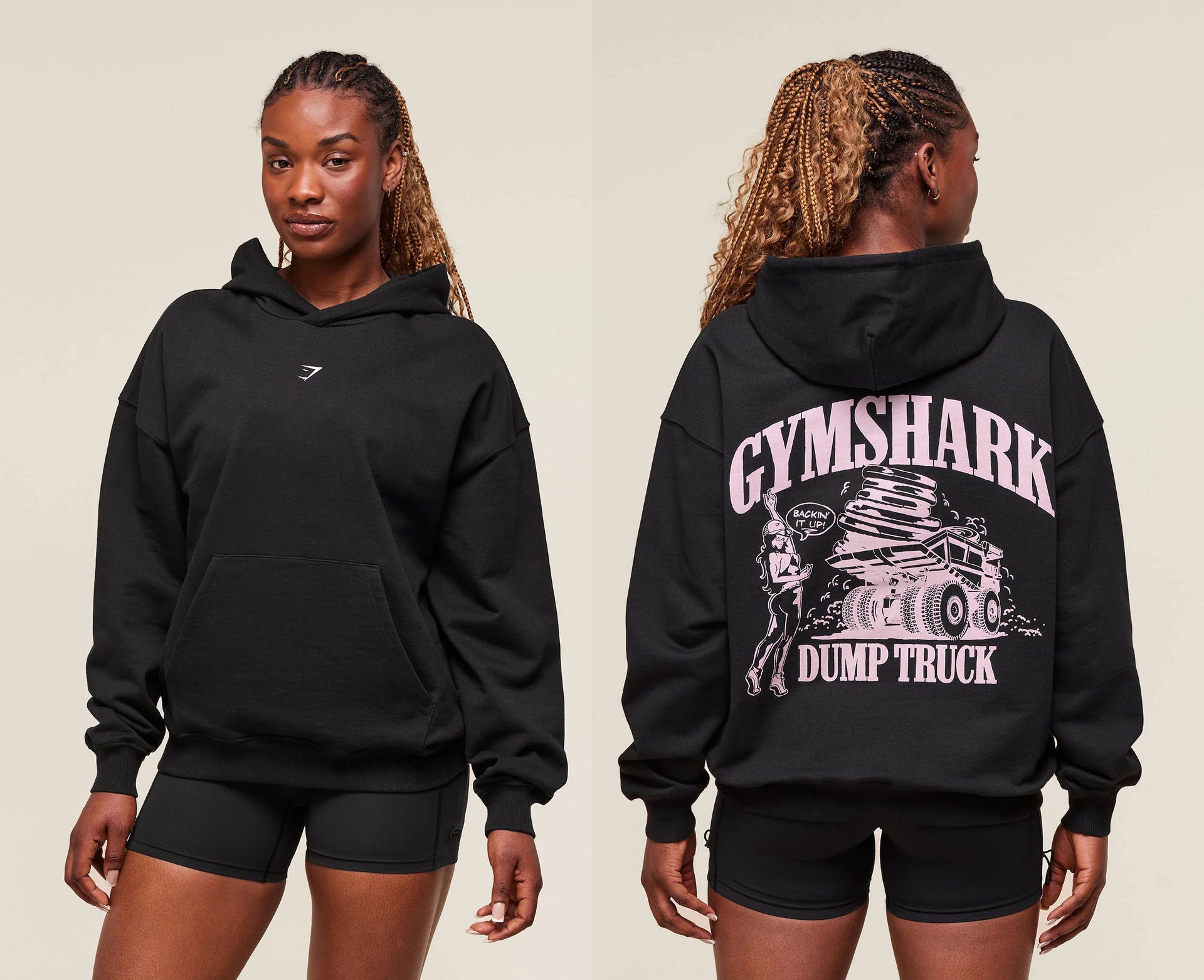 Modelos de Moletom com Capuz Gymshark Strength Dept.