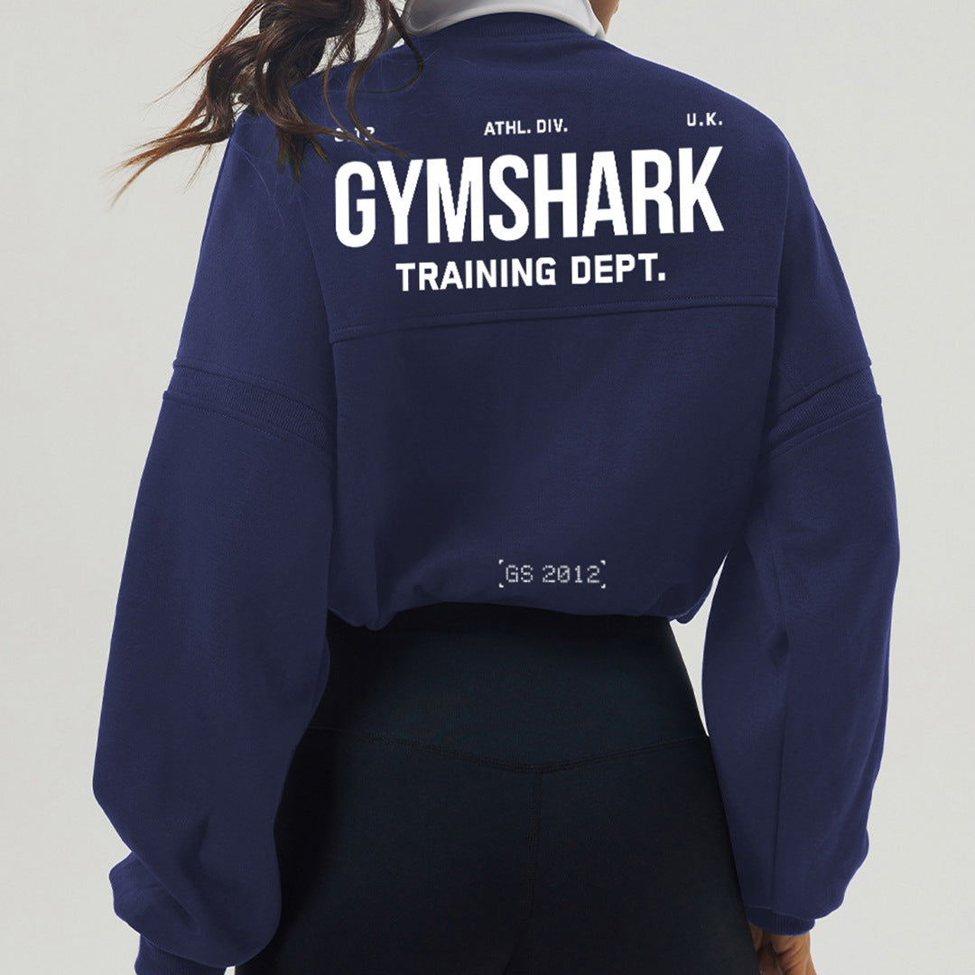 Moletom Cropped Gymshark Training Dept. Half-Zip