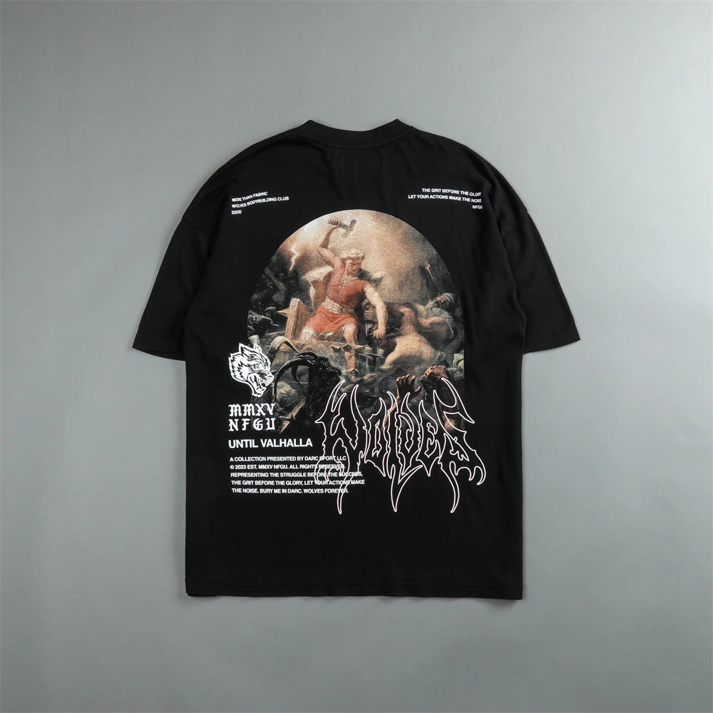 Camiseta Oversized Darc Sport Wolves Nórdica