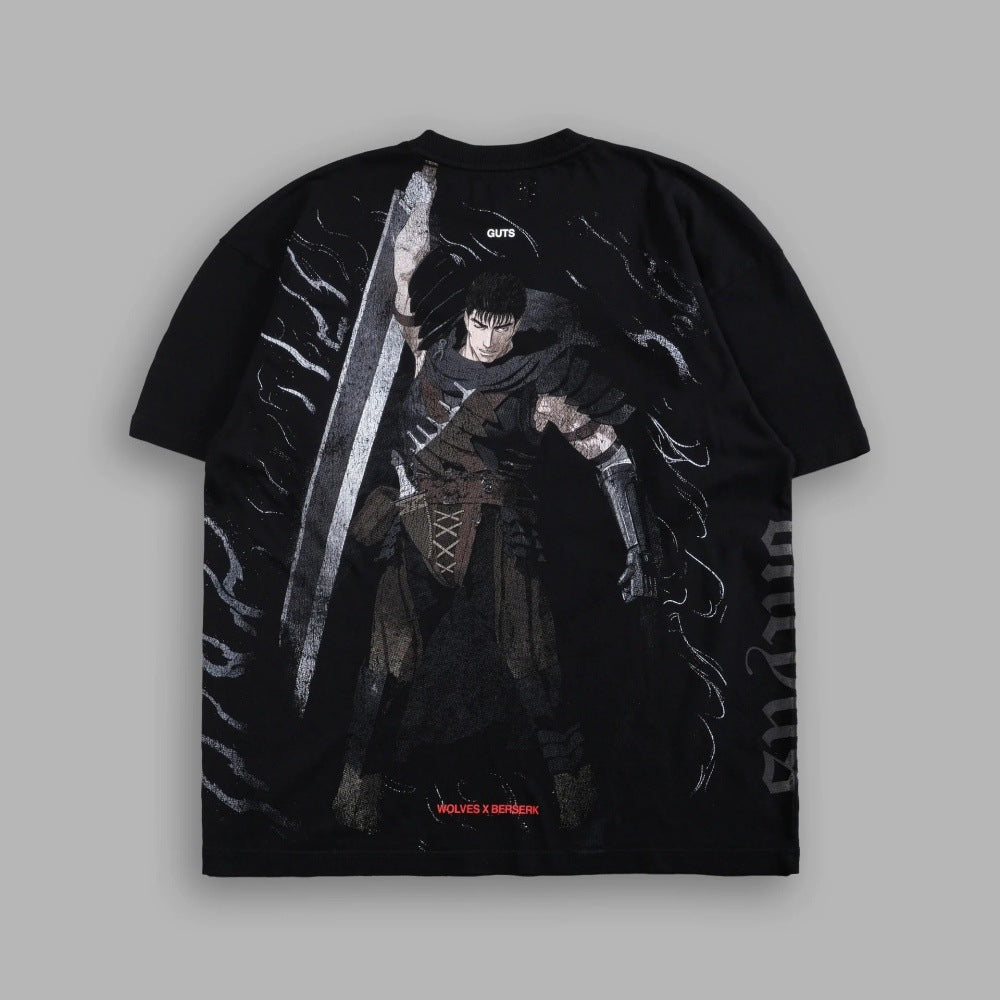 Camiseta Oversized Darc Sport Wolves x Berserk