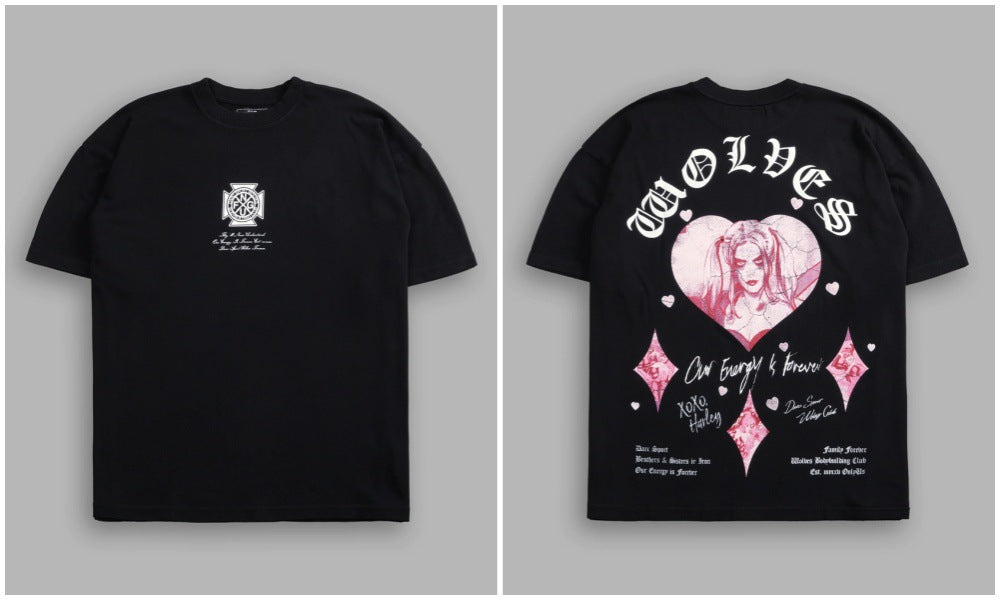 Camiseta Oversized Darc Sport Harley Washed