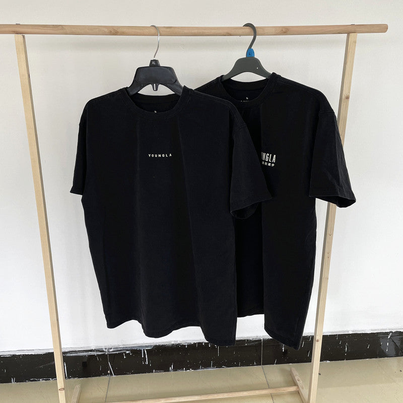 Camiseta Youngla Washed Drip Tee (Day in Heaven)