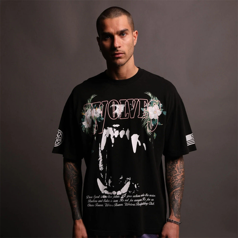 Essential Lettered Tee – Premium Cotton