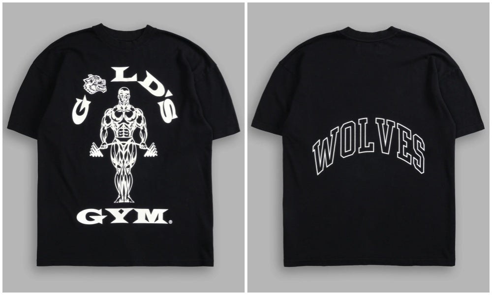 Darc Sport Camiseta Oversized Wolves Darc Sport x Gold's Gym