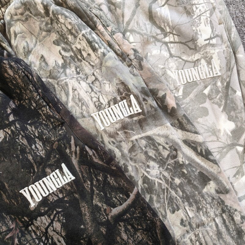 Youngla Calça Tree Camo Baggy Sweats