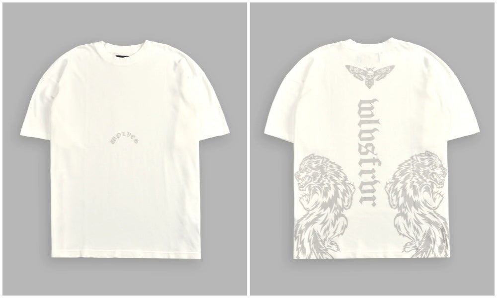 Camiseta Oversized Darc Sport Wolves Gothic