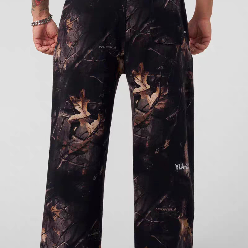 Calça YOUNGLA STREE CAMO NO CUFF SWEATS
