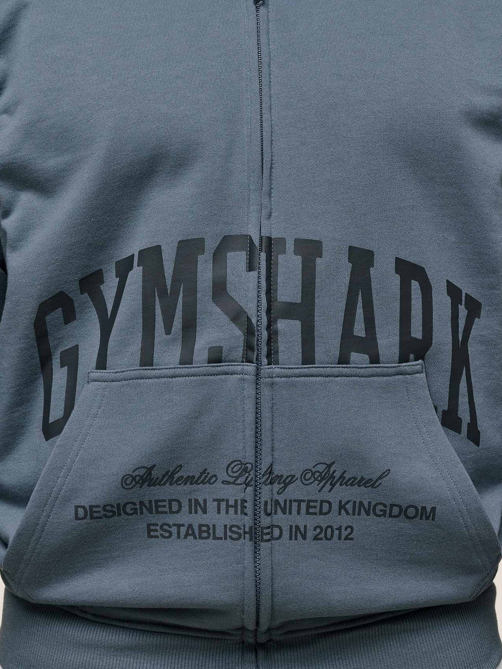 Moletom Gymshark Collegiate Script Zip Up Hoodie