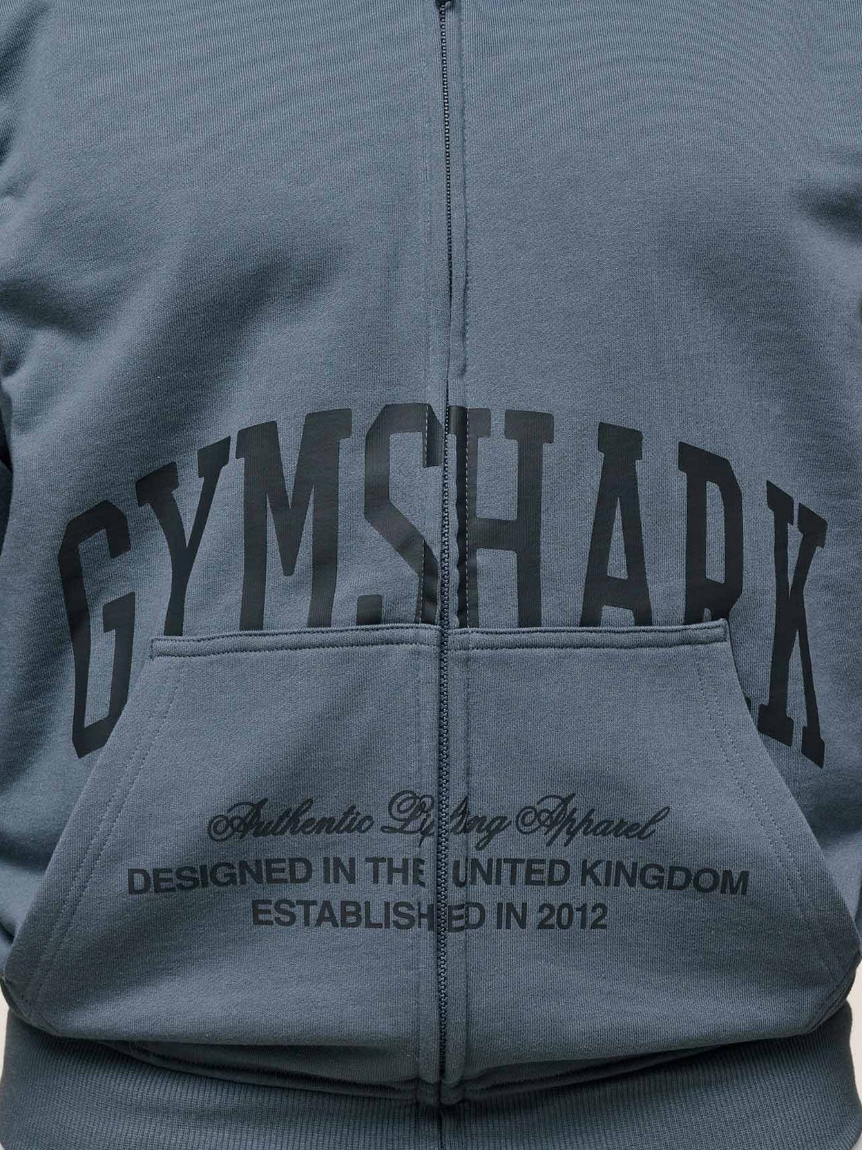 Moletom Gymshark Collegiate Script Zip Up Hoodie