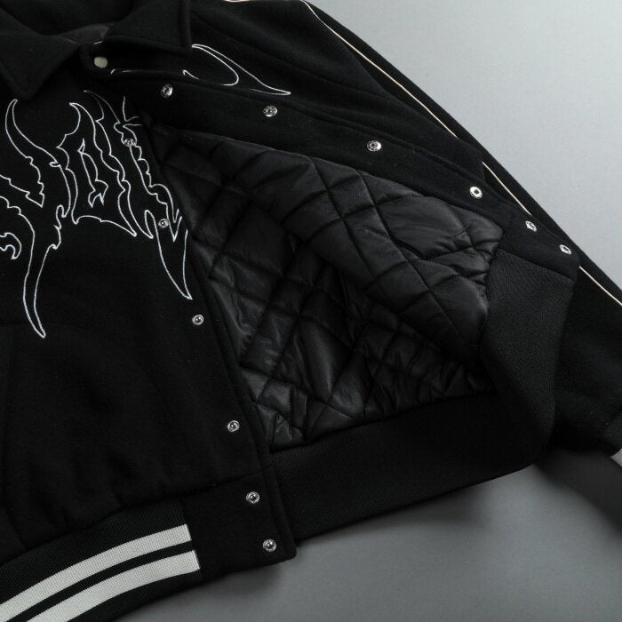 Jaqueta Varsity Darc Sport Bordado Dark Metal