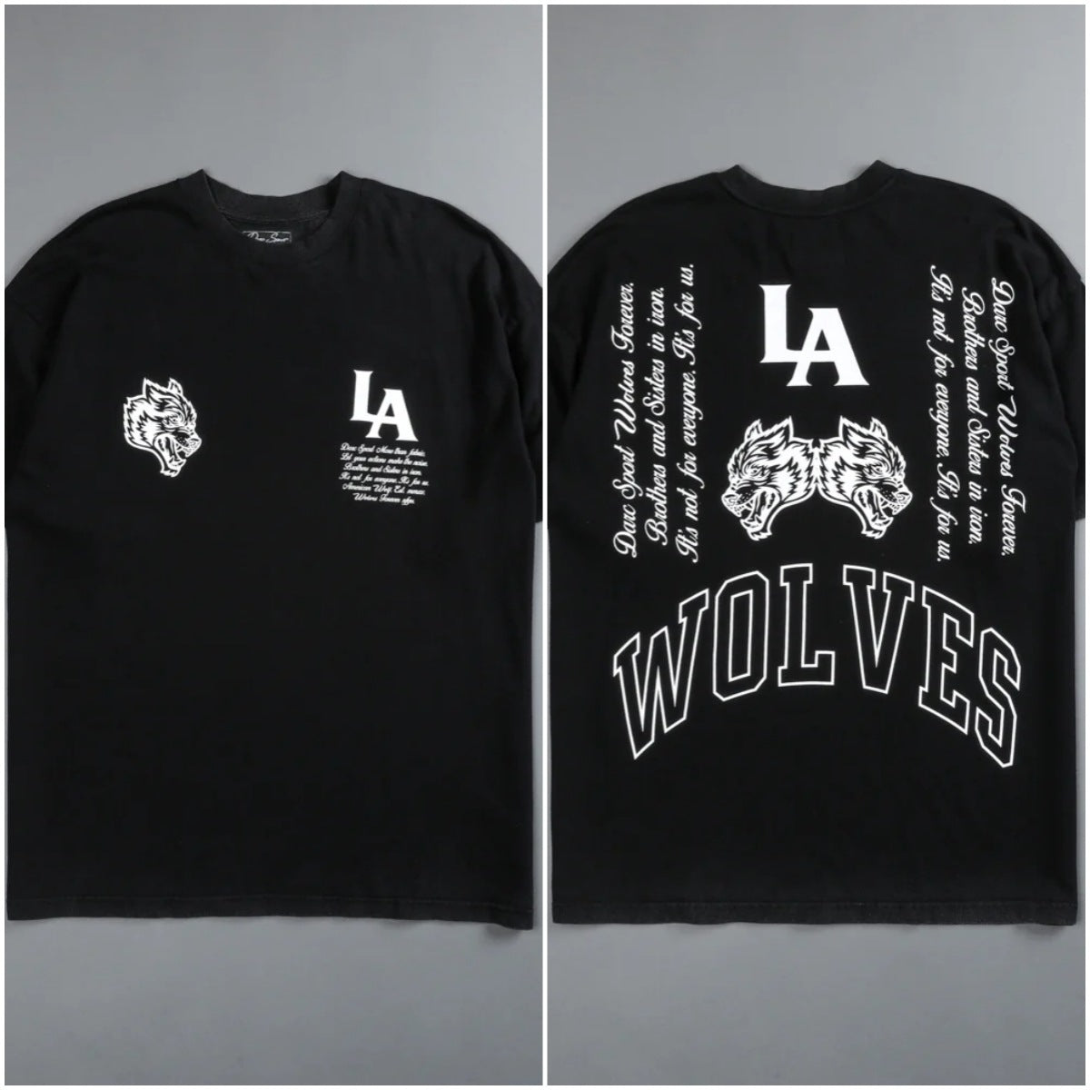 Camiseta Oversized Darc Sport American Wolf