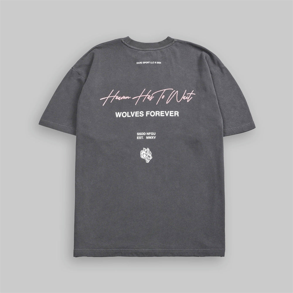 Camiseta Oversized Darc Sport Heaven Has To Wait
