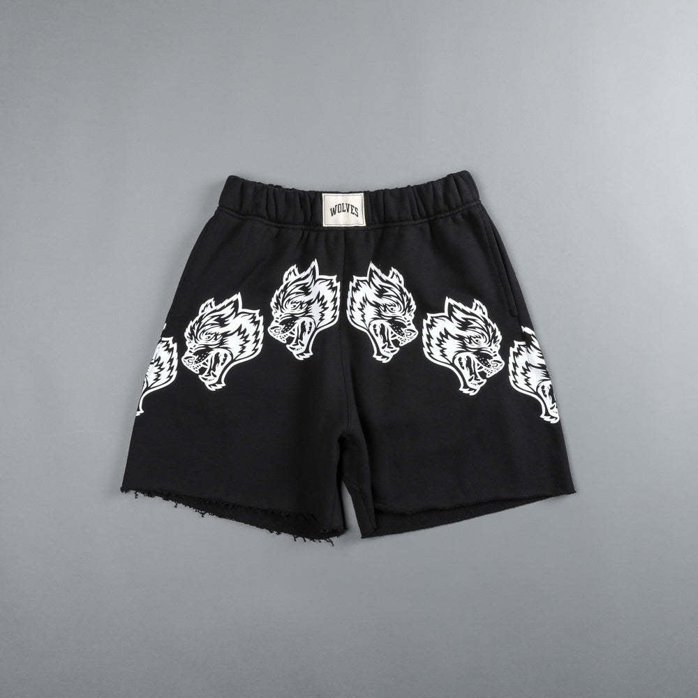 DUAL WLVS FRVR TRACK SHORTS
