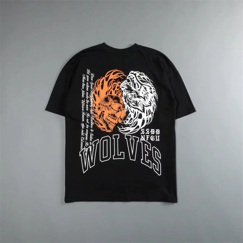 Darc Sport Camiseta Oversized Wolves — Algodão 240g