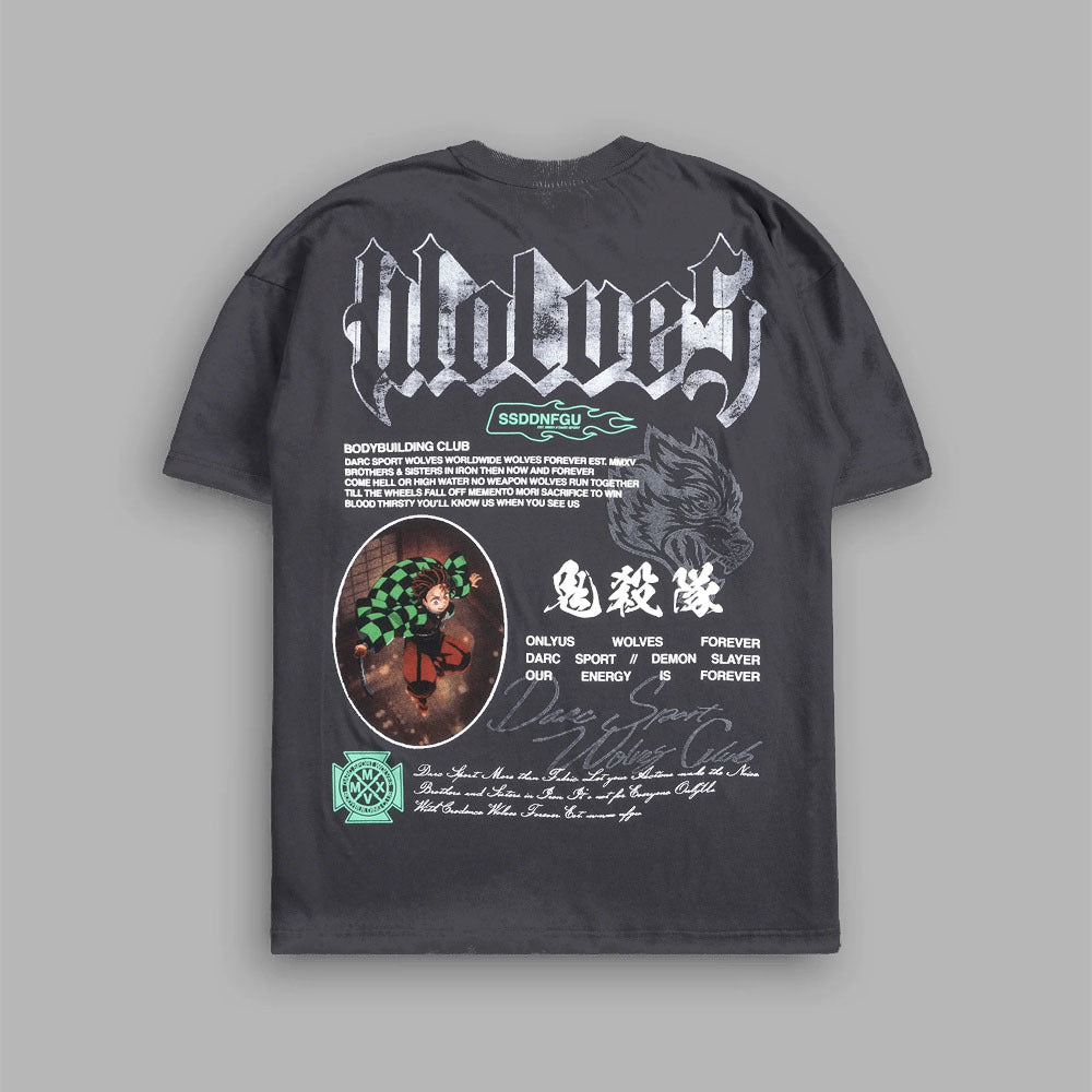 Camiseta Oversized Darc Sport Wolves Club