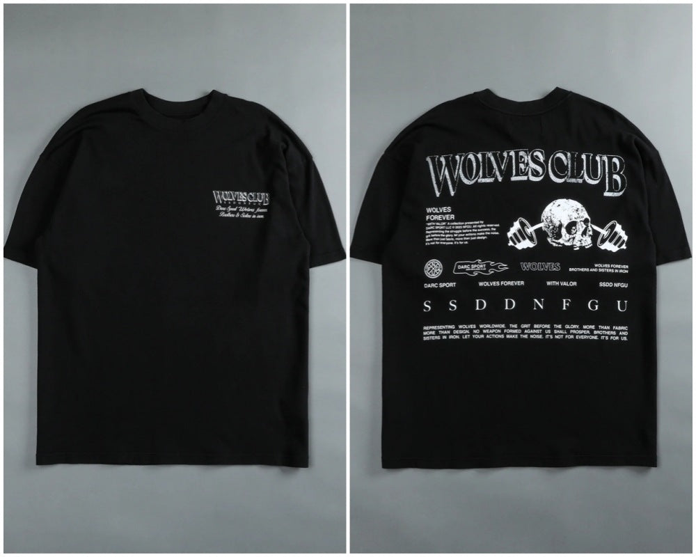 Camiseta Oversized Darc Sport Wolves Club