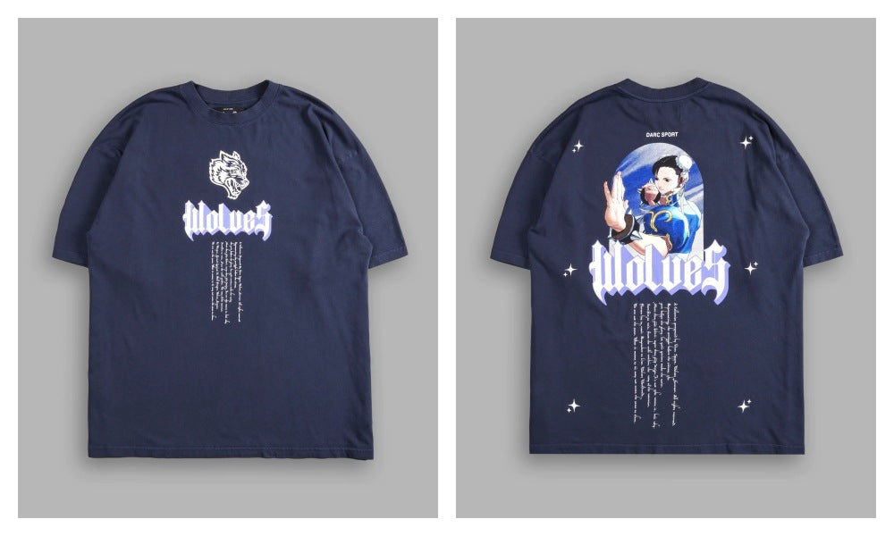 Camiseta Oversized Darc Sport Wolves