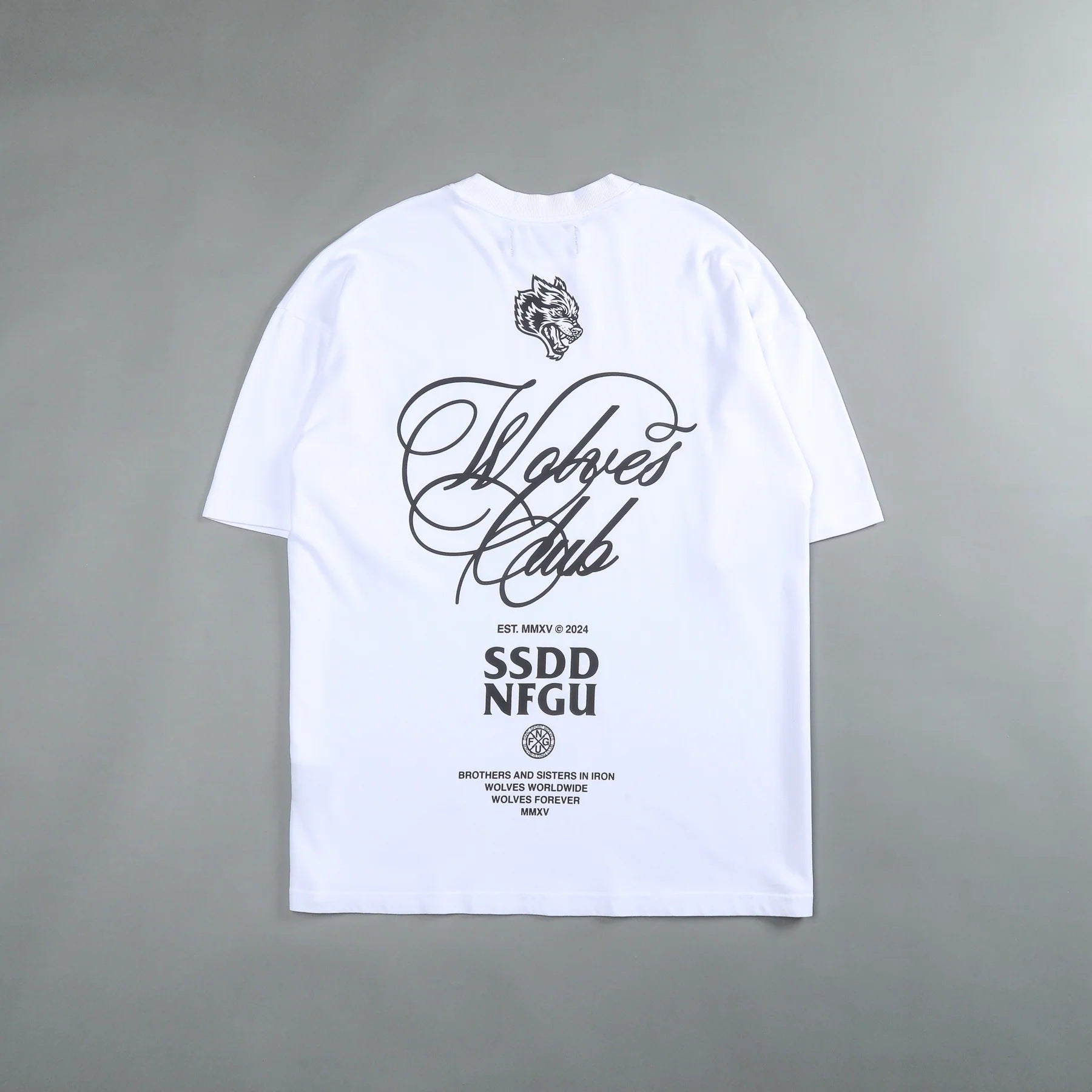 Camiseta Oversized Darc Sport Wolves Club Estampa