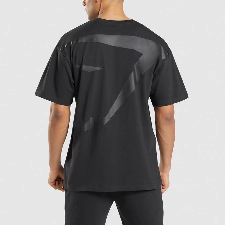 Camiseta Gymshark Oversized Logo Costas