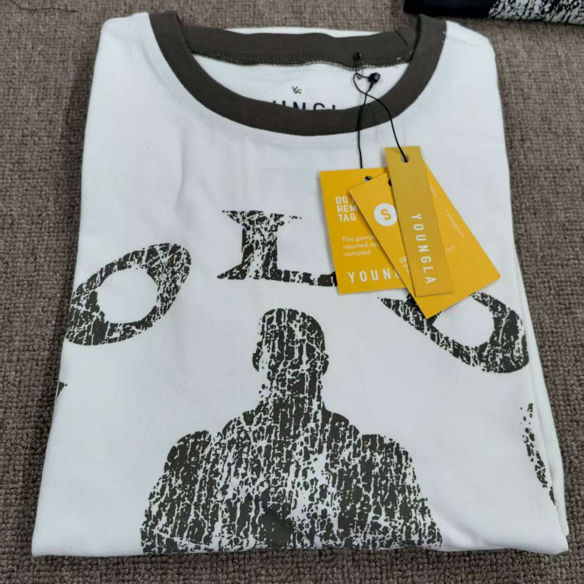 Camiseta Ringer YoungLA Gold's Gym Vintage