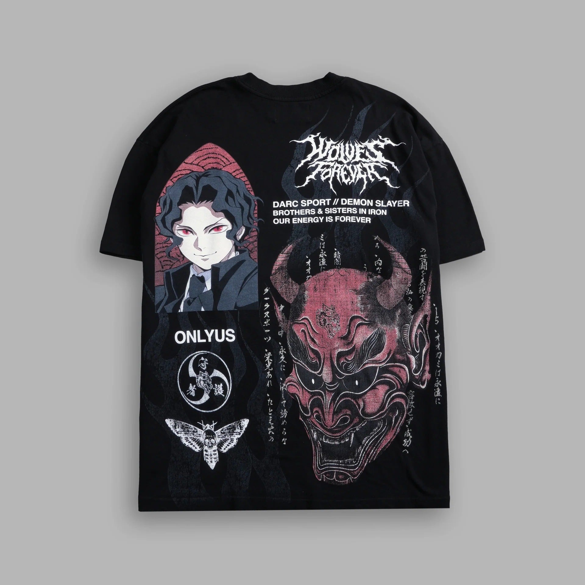 Camiseta Oversized Darc Sport Wolves Forever