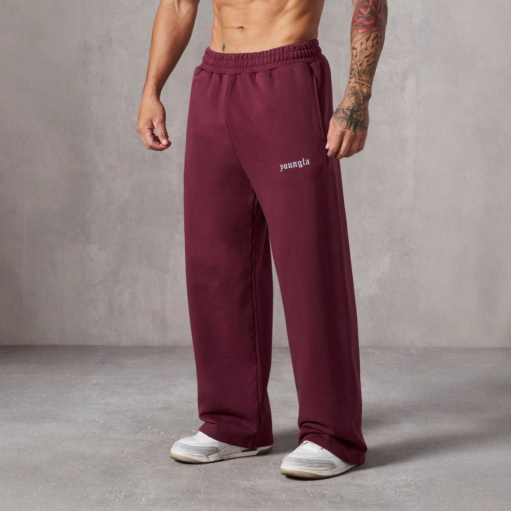 Calça  Wide Leg YoungLA Old English
