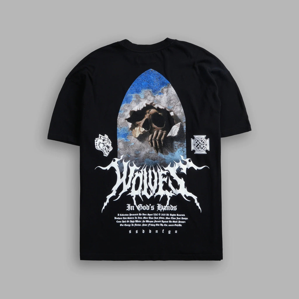Camiseta Oversized Darc Sport Wolves In God's Hands