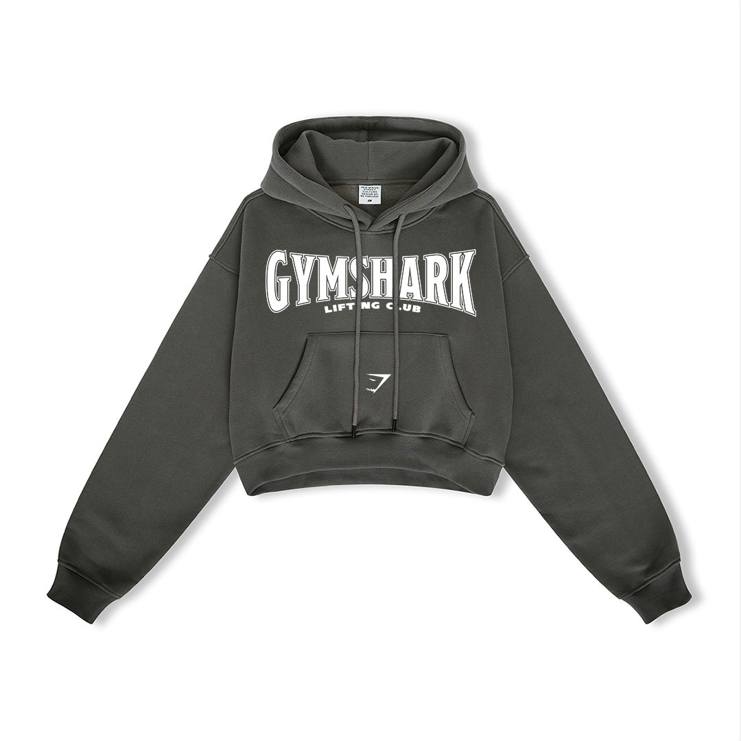 Moletom com Capuz Gymshark Lifting Club Cropped