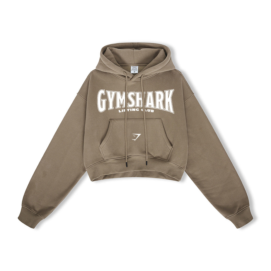 Moletom com Capuz Gymshark Lifting Club Cropped