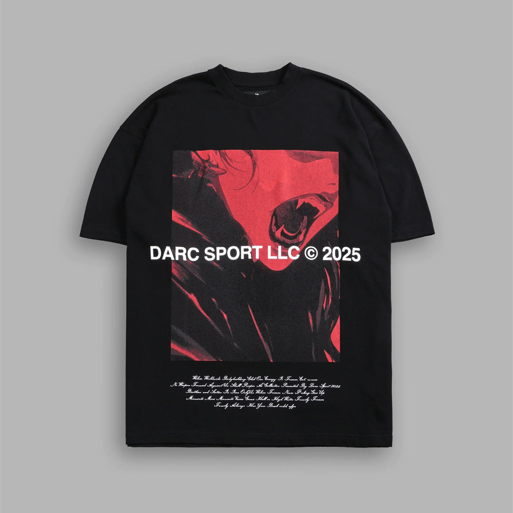 Camiseta Oversized Darc Sport Wolves Dark