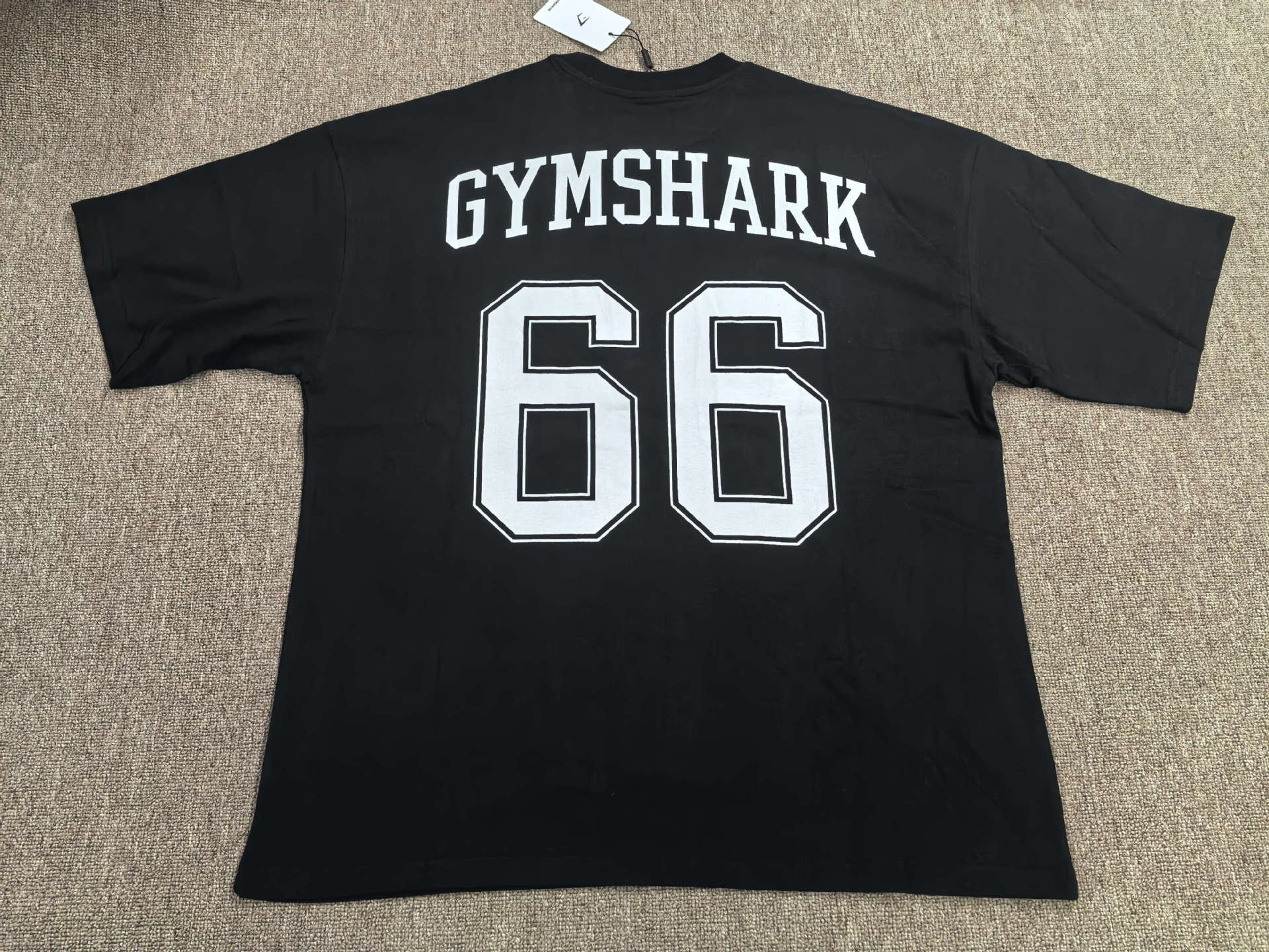Camiseta Oversized Gymshark College 66