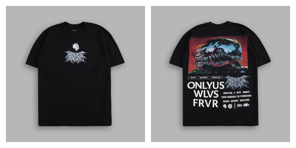 Camiseta Oversized Darc Sport Wolves Forever
