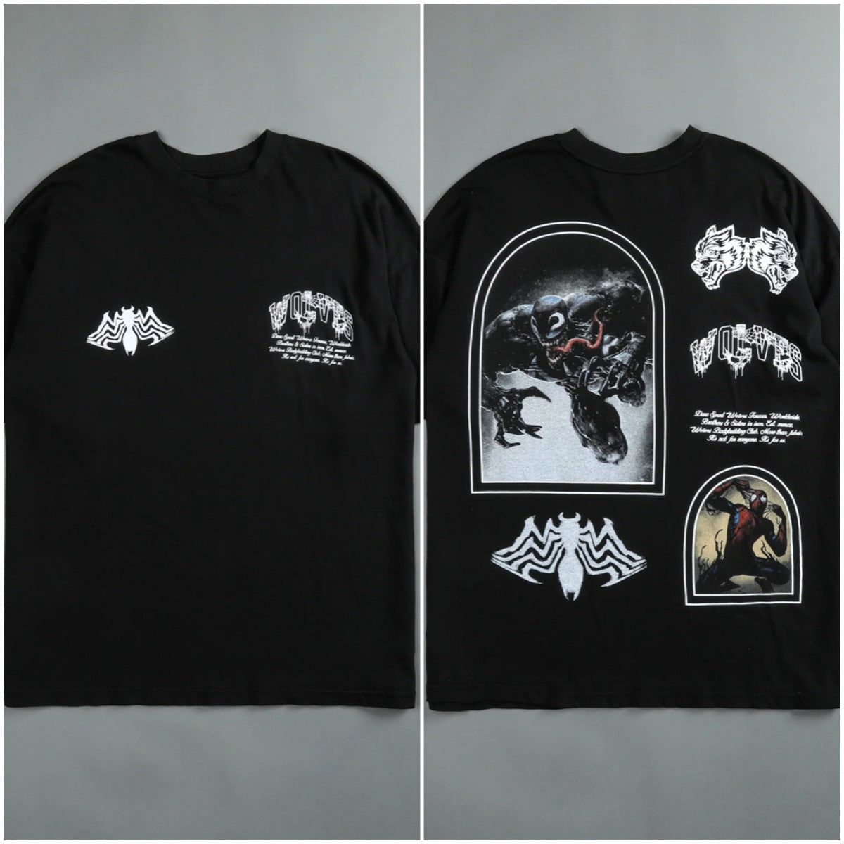 Darc Sport Camiseta Wolves Venom — Oversized Dark