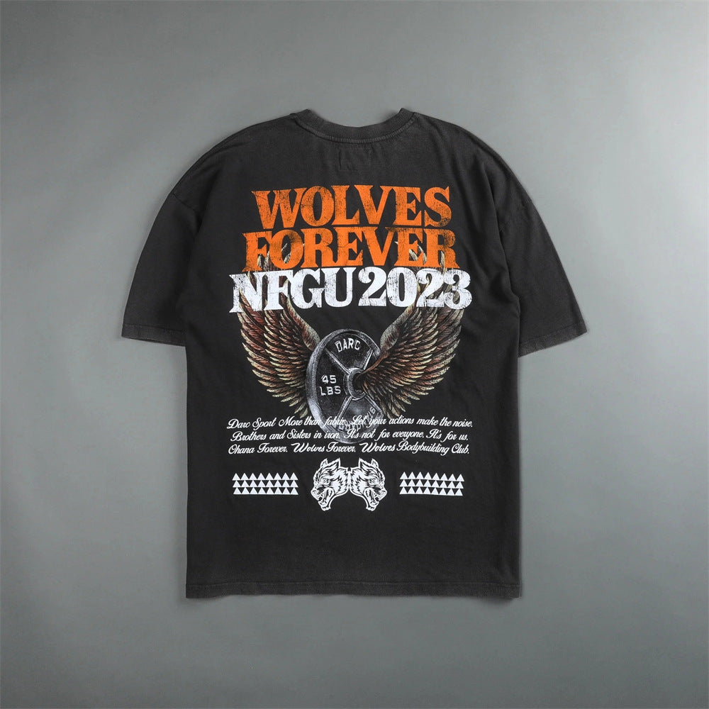 Camiseta Oversized Darc Sport Wolves Forever