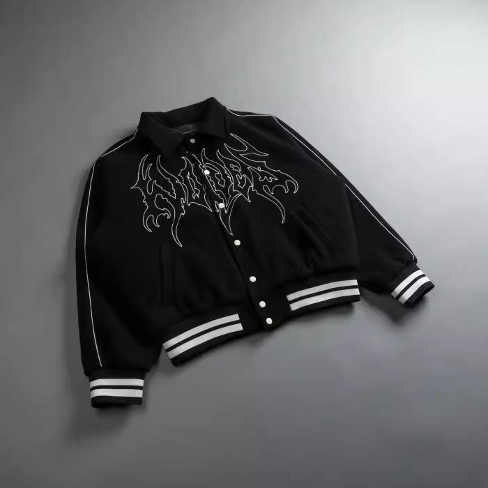 Jaqueta Varsity Darc Sport Bordado Dark Metal