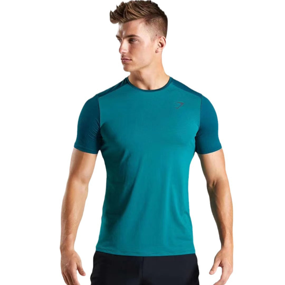 Camiseta Gymshark Performance Muscle Fit Bicolor