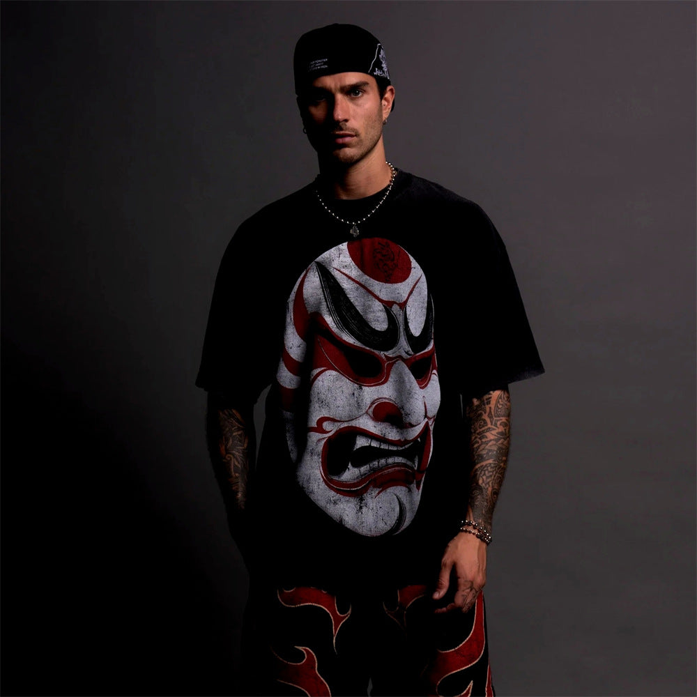 Camiseta Oversized Darc Sport Máscara Oni